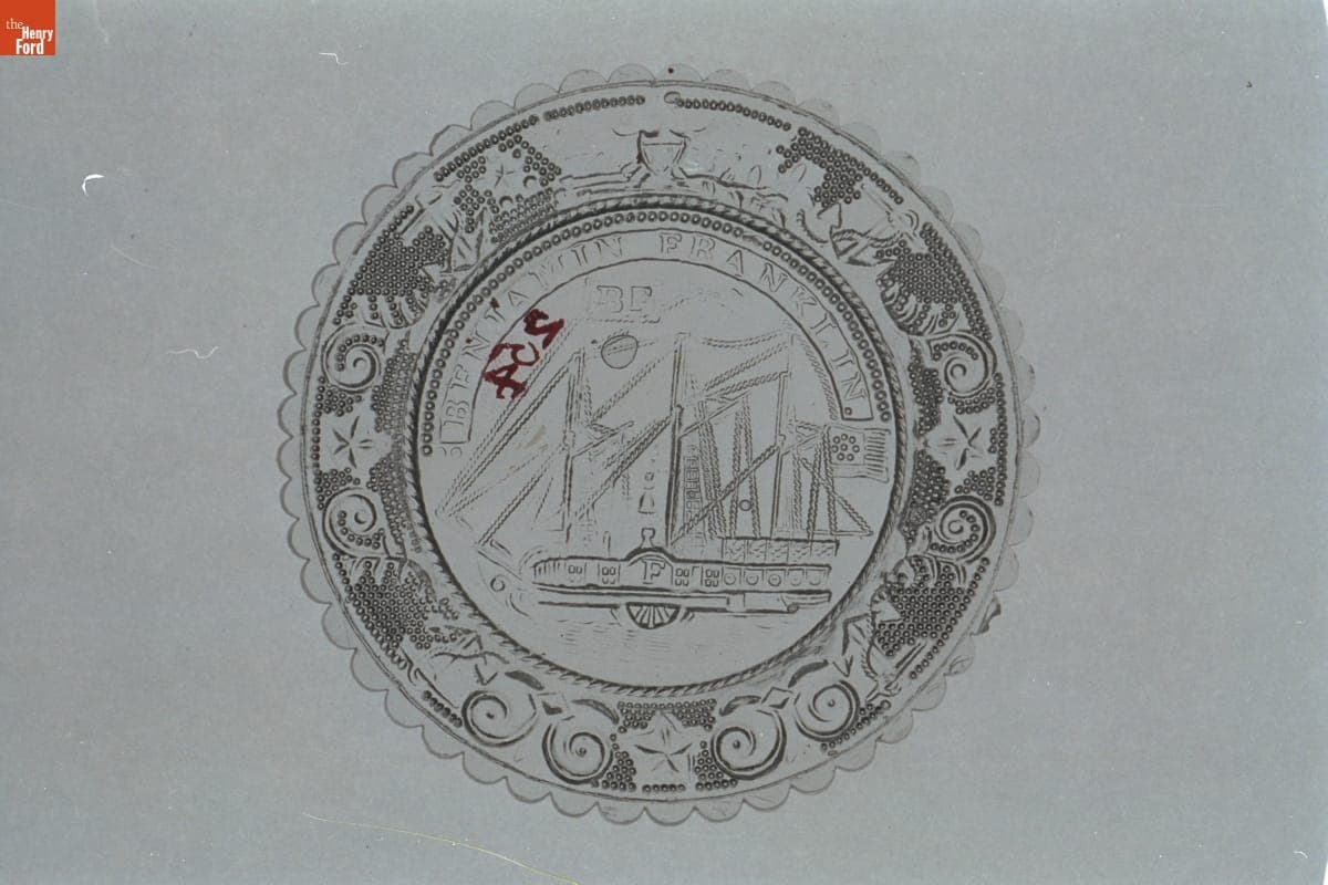 Cup Plate, 1825-1860