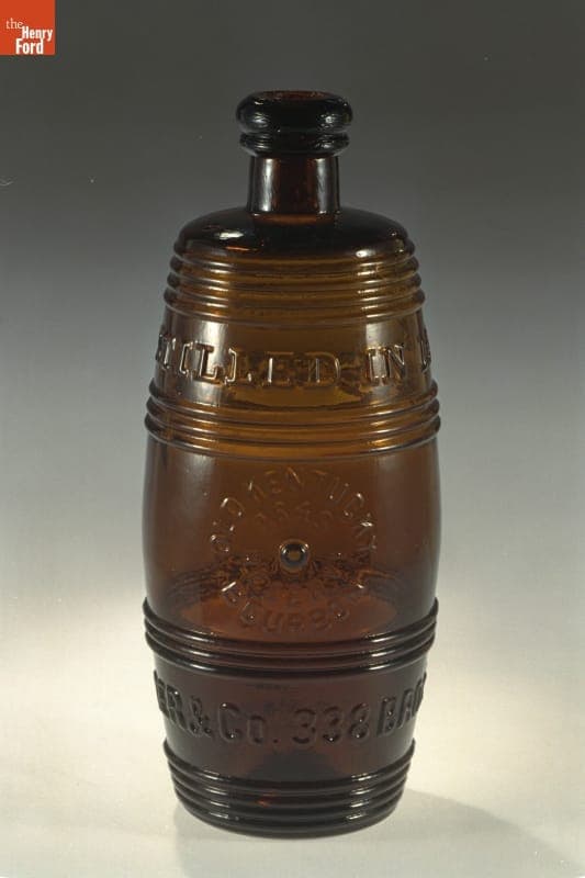 A.M. Bininger & Co. Bourbon Bottle, 1859-1861