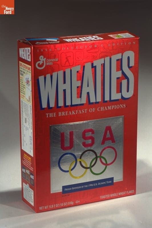 Wheaties Breakfast Cereal, 1996