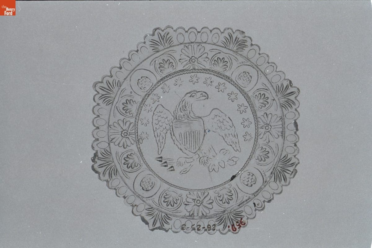 Cup Plate, 1825-1860