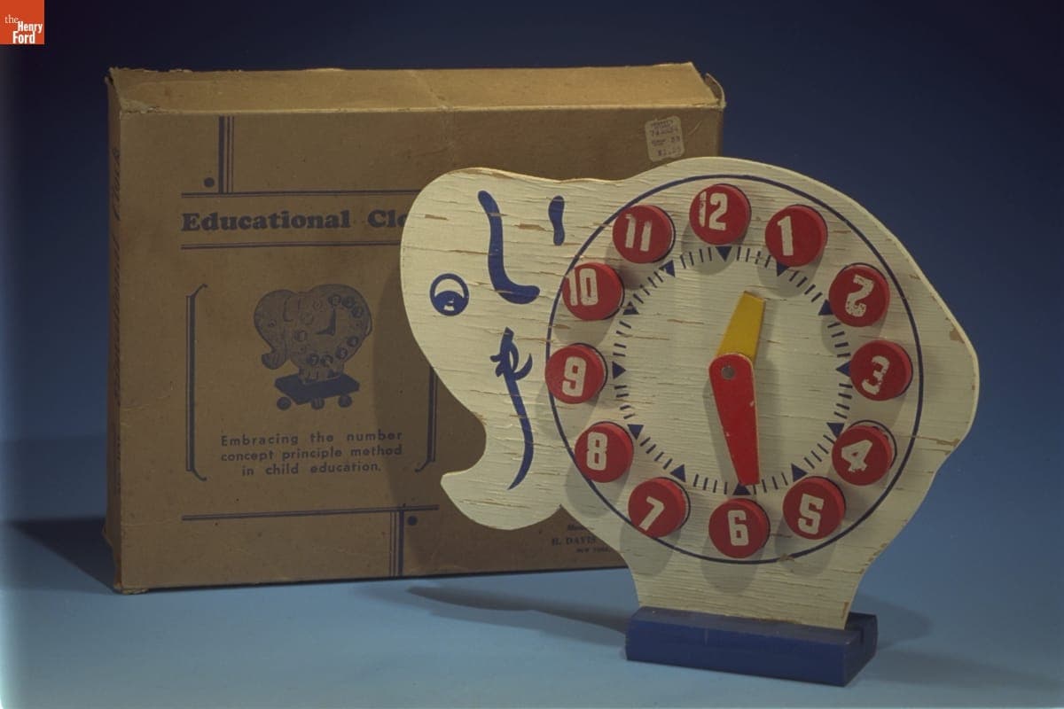 Educational Clock, 1930-1940