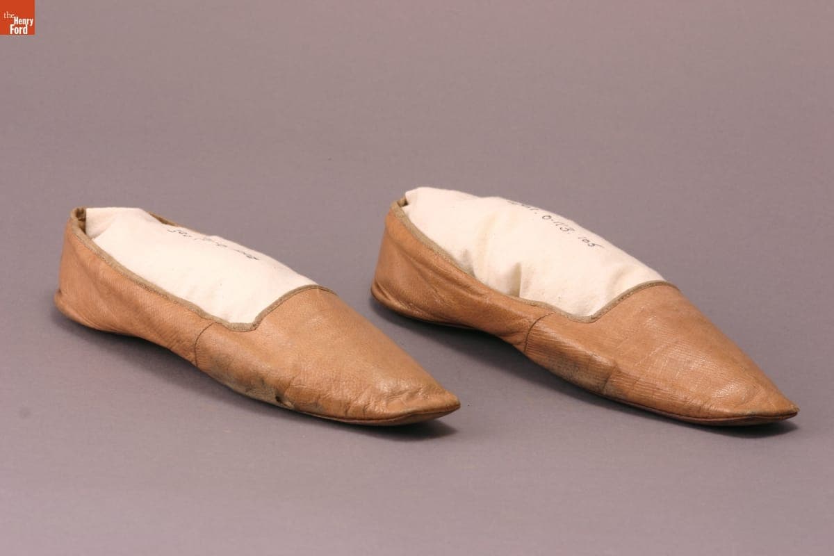 Women's Slippers, 1840-1850