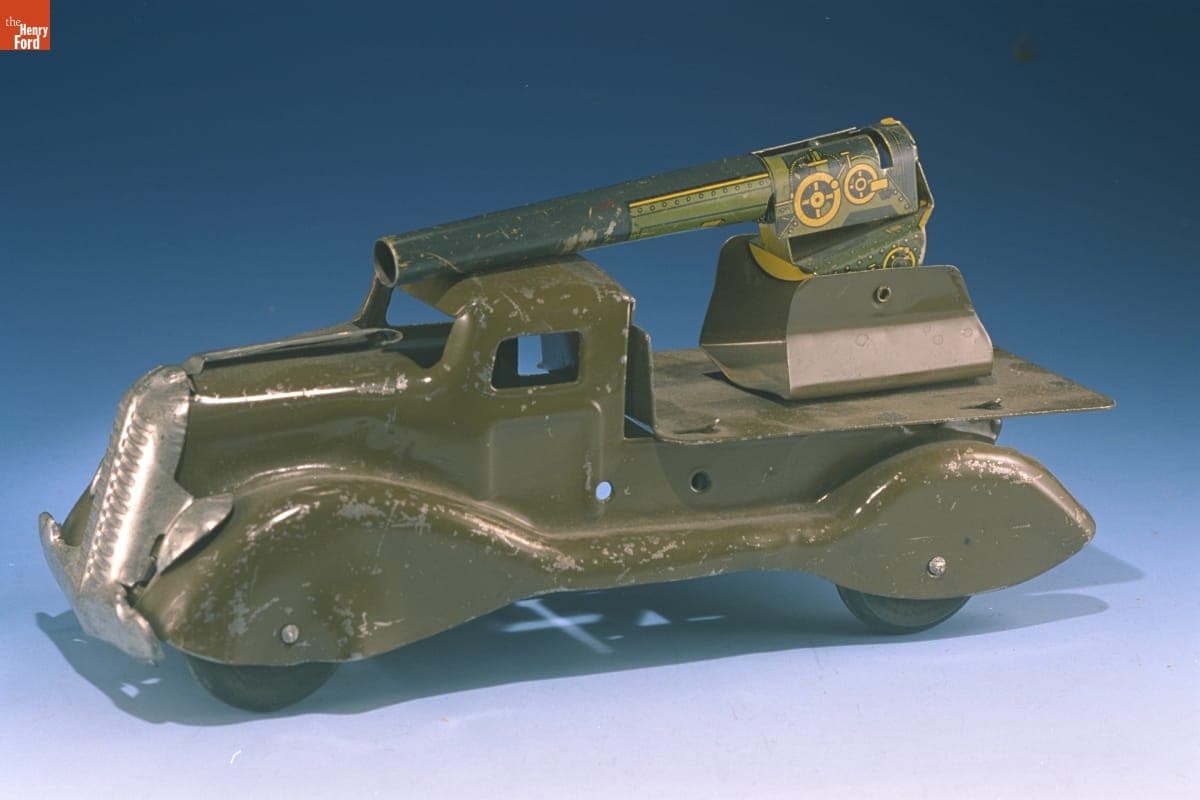 Toy Army Truck, Used by James Greenhoe, 1937-1946