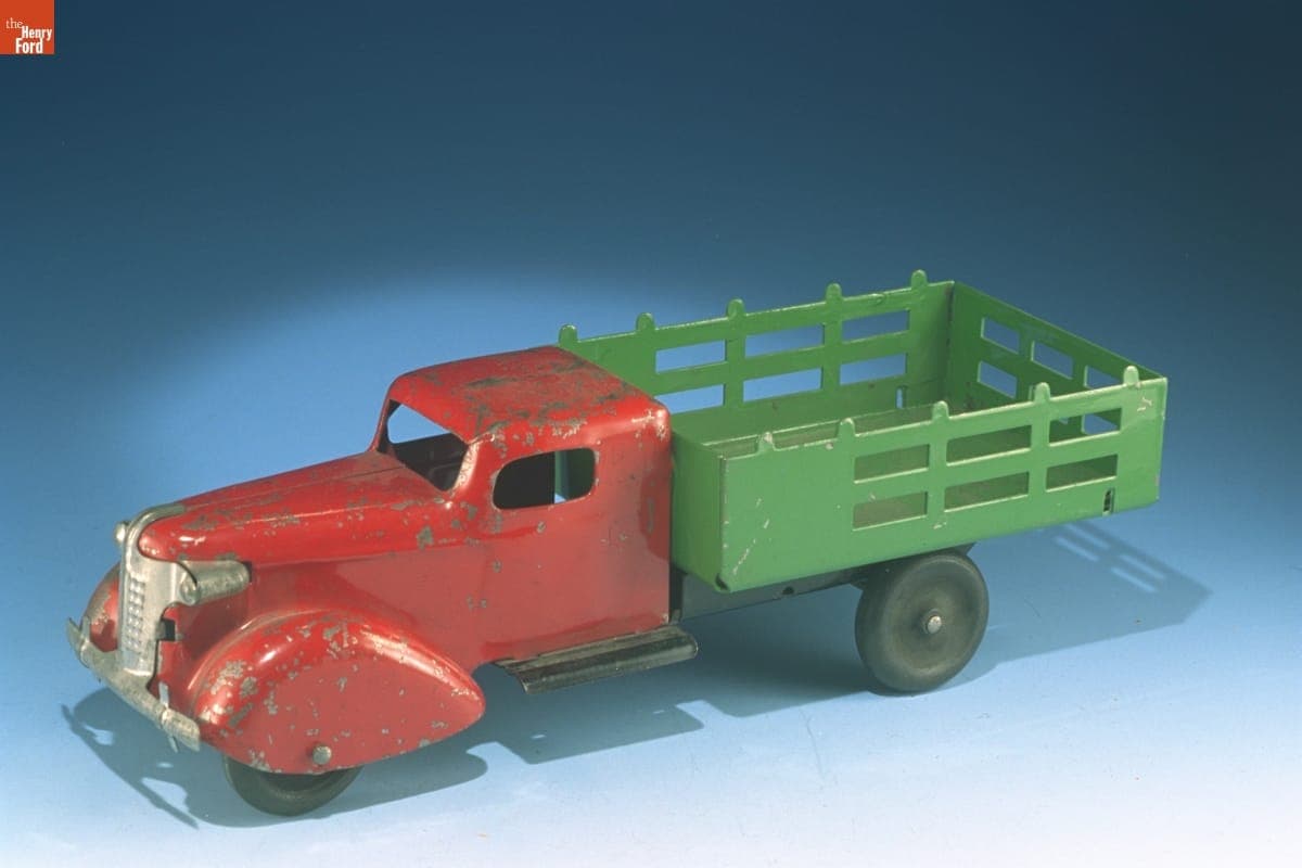 Toy Stake Truck, Used by James Greenhoe, 1937-1946