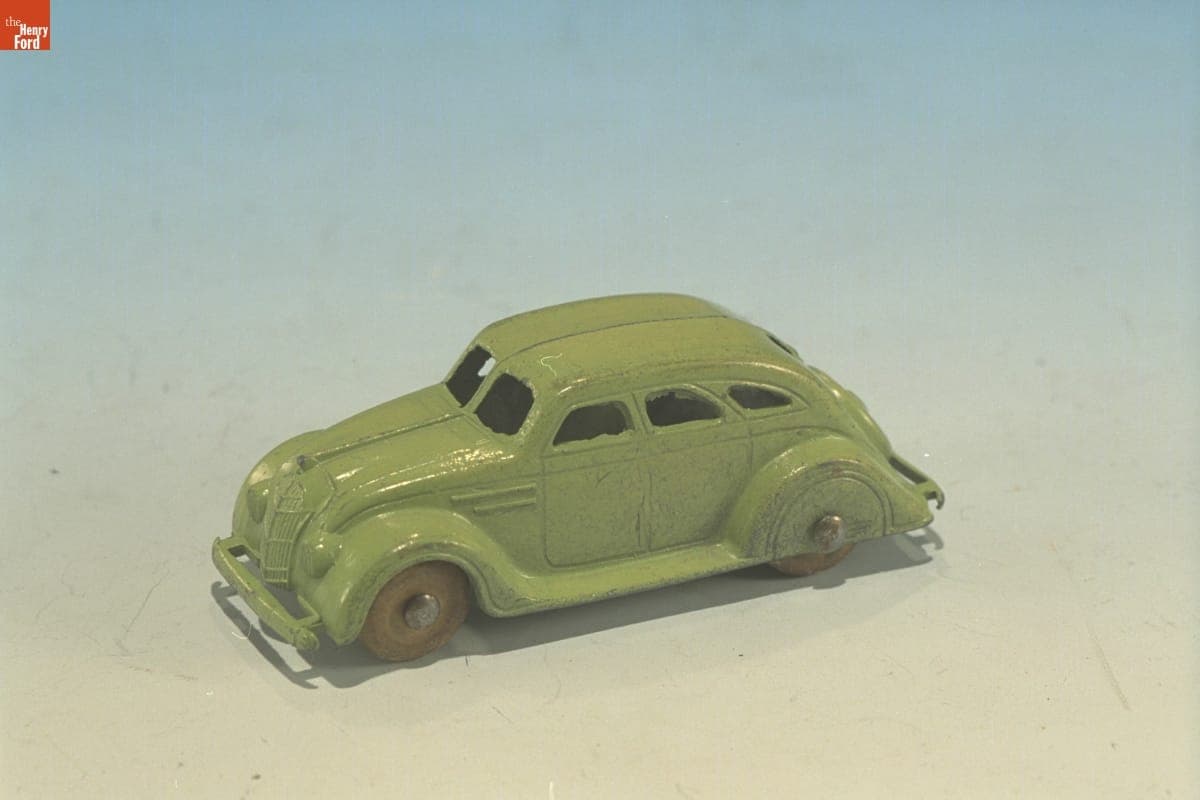 Toy "Tootsietoy" Sedan, Used by James Greenhoe, 1937-1946