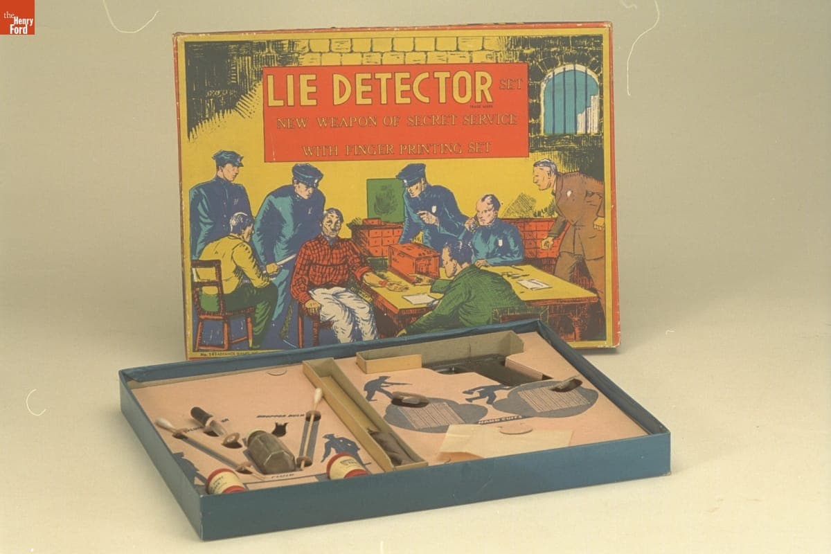 Toy Lie Detector Set, Used by James Greenhoe, 1937-1946
