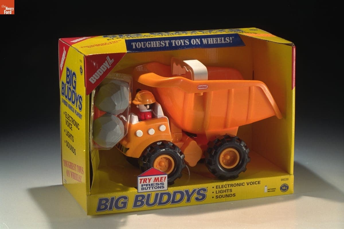 "Big Buddys" Toy Dump Truck, 1996-1998