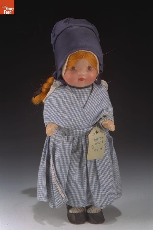 Pennsylvania Dutch Doll, 1930-1940