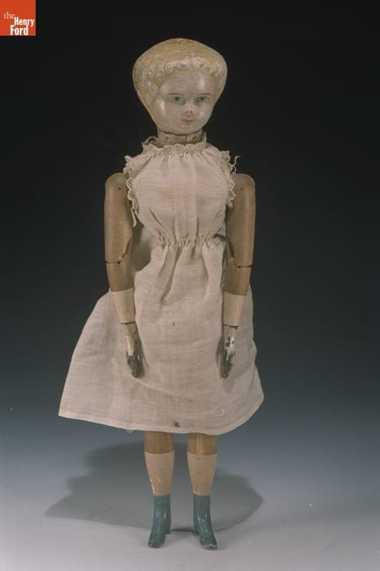 Wooden Doll, 1880-1885