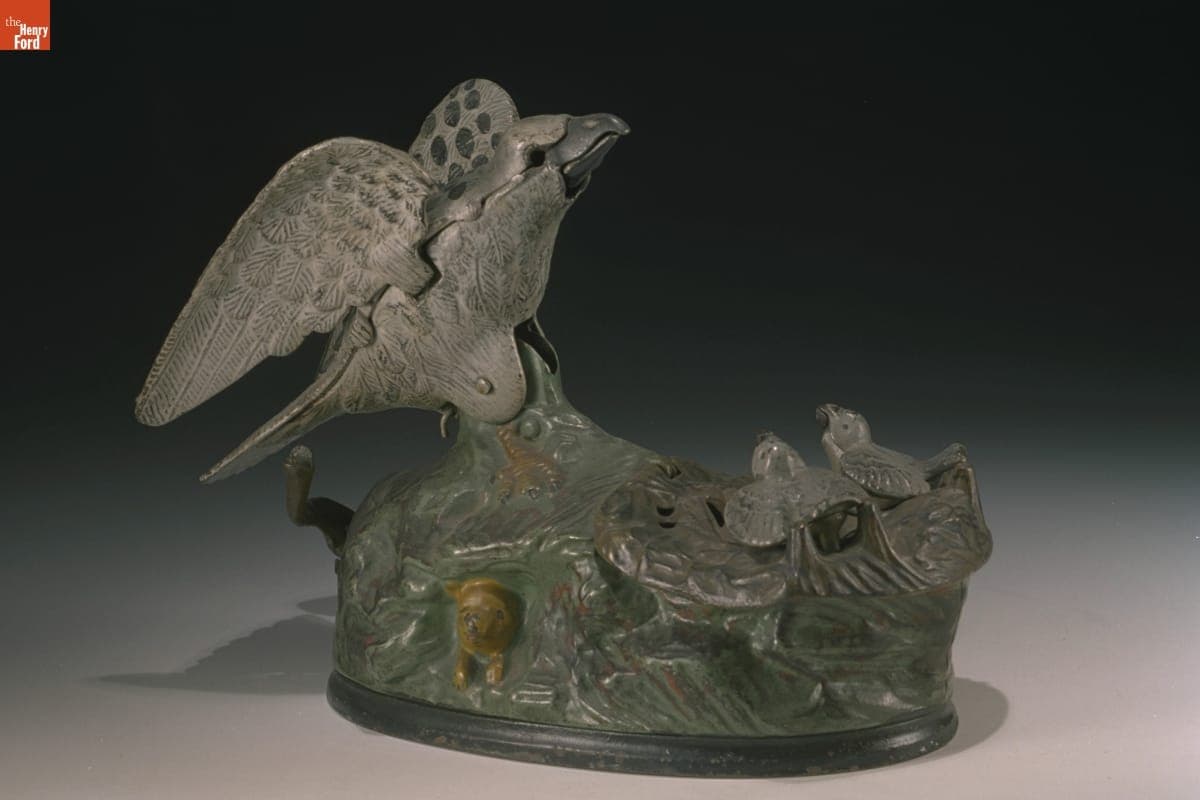 "Eagle Bank" Mechanical Bank, 1883-1910