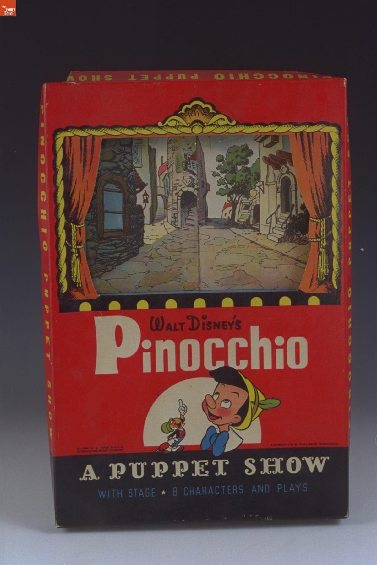"Walt Disney's Pinocchio" Toy Puppet Theater, circa 1939