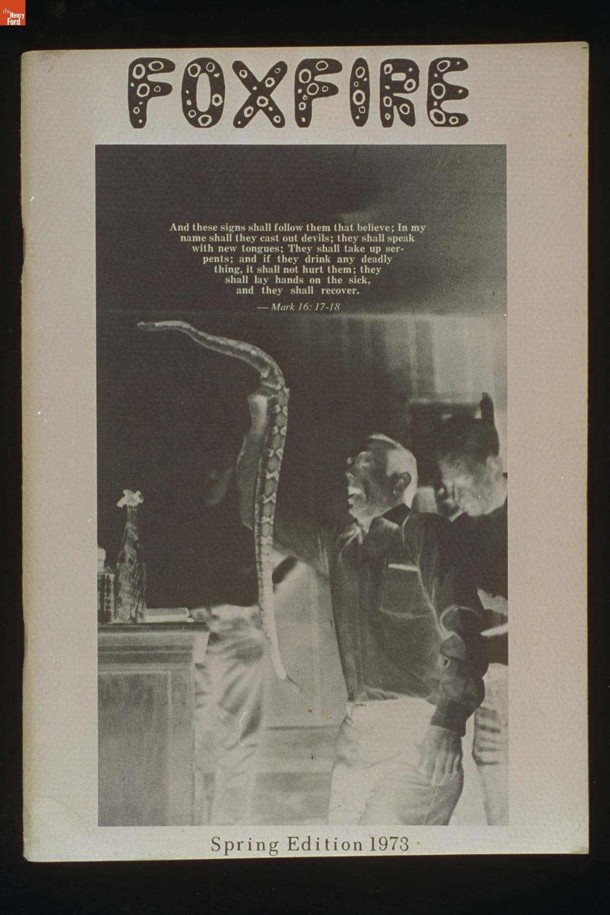 Foxfire, Spring 1973