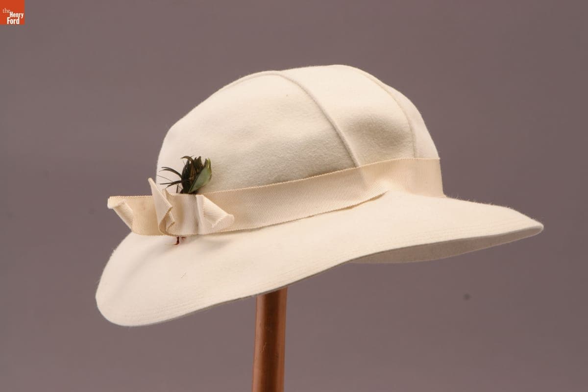Hat, Worn by Elizabeth Parke Firestone, 1930-1938