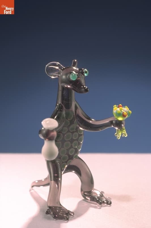 Miniature Glass Figure, Animal, 1955-1985