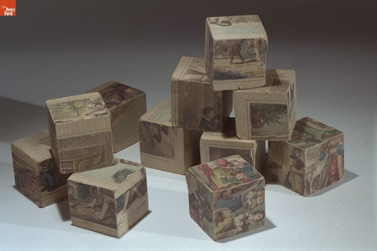 Puzzle Blocks, 1840-1865