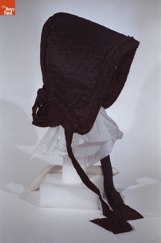 Winter Bonnet, 1820-1840