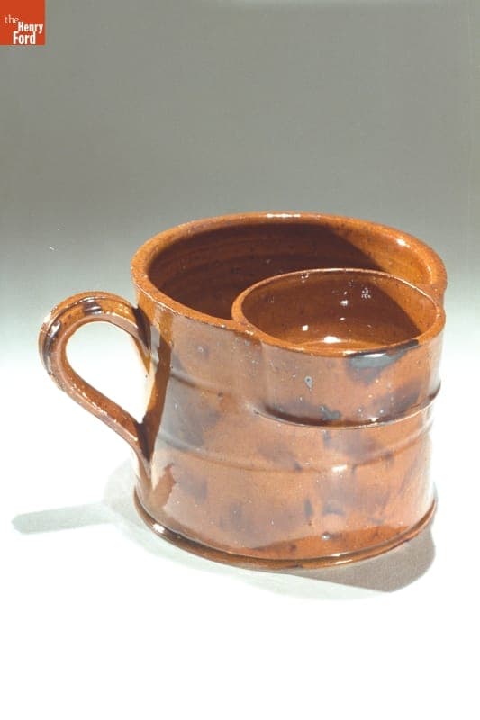 Shaving Mug, 1840-1860