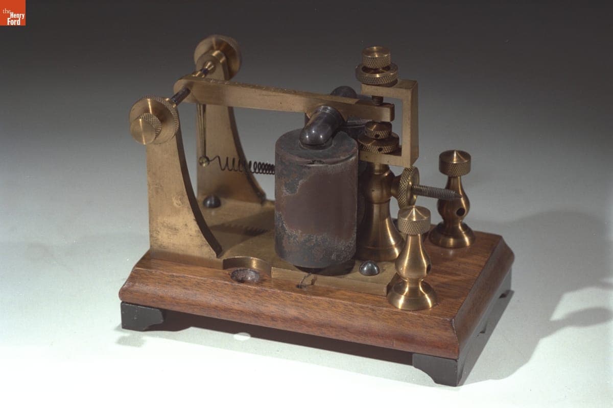 Telegraph Sounder, Made by George M. Phelps, 1860-1865