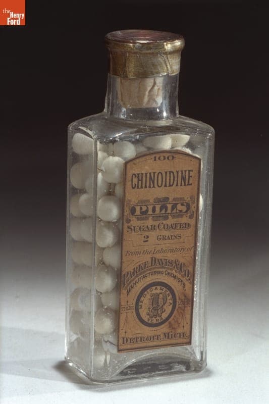 Parke, Davis & Co. Chinoidine Pills, 1871-1900