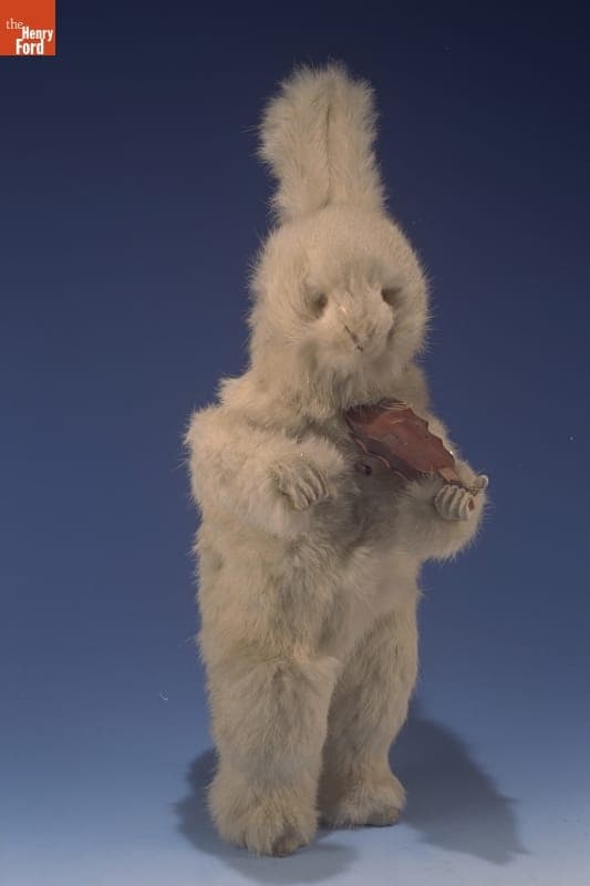 Mechanical Toy Rabbit, 1880-1910