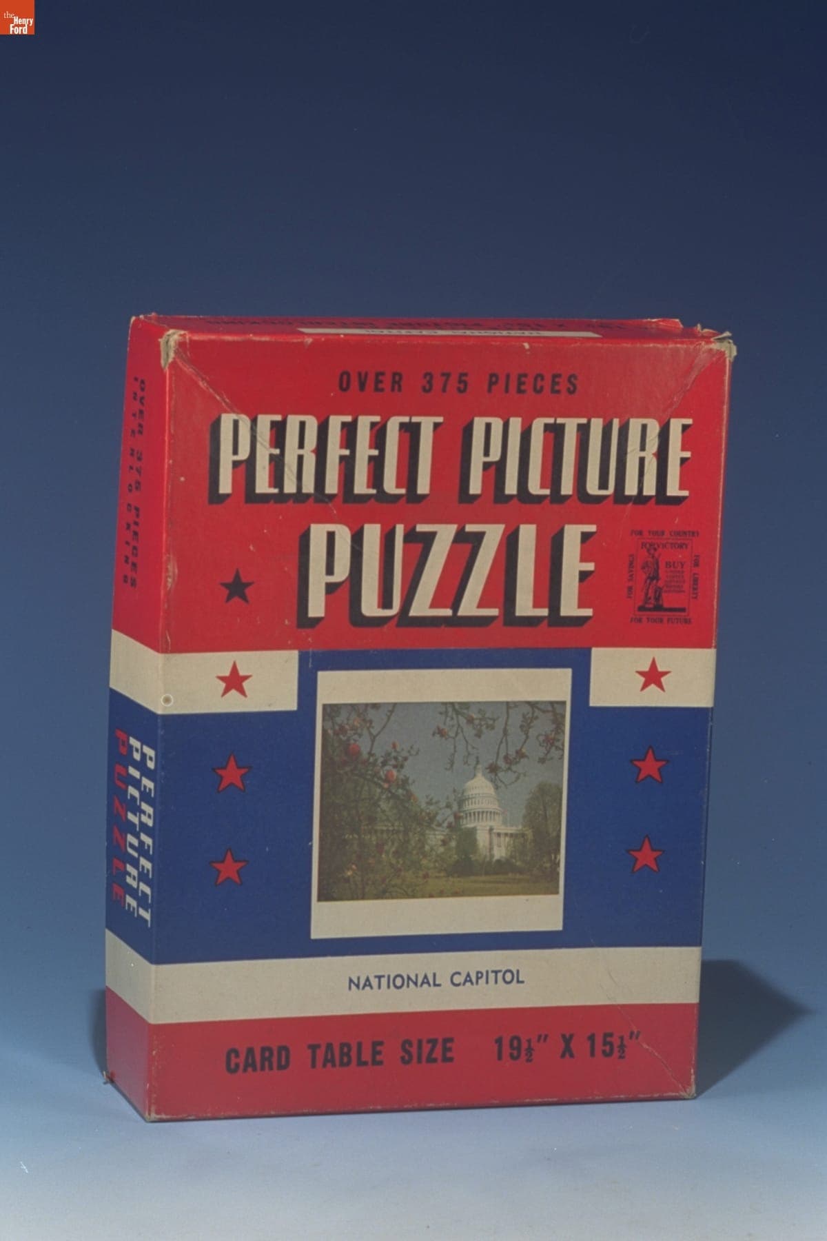 Jigsaw Puzzle, "National Capitol," Used by James Greenhoe, 1941-1945