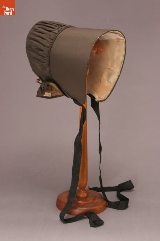 Capote Bonnet, 1820-1830