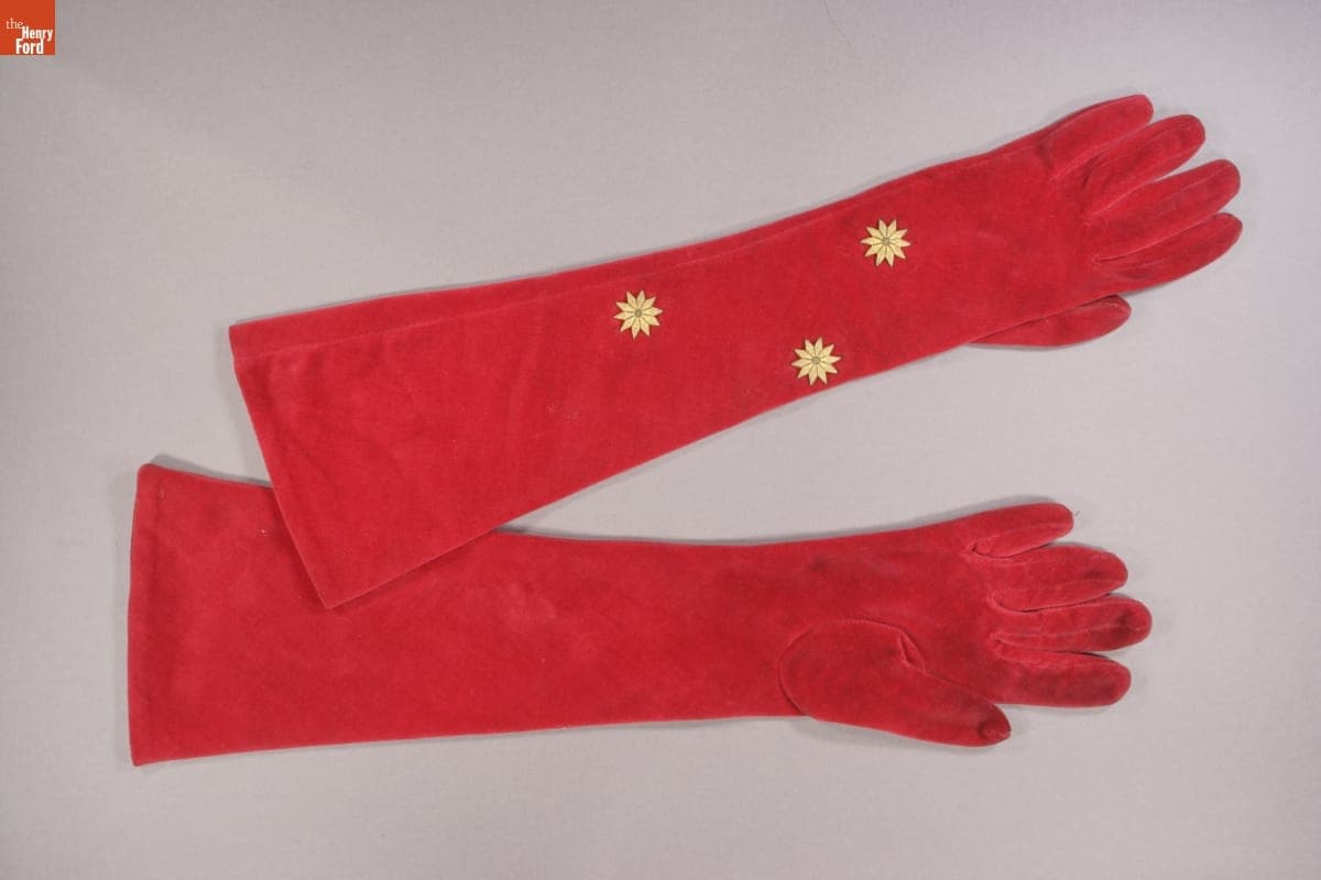Gloves Worn By Elizabeth Parke Firestone, 1940-1945