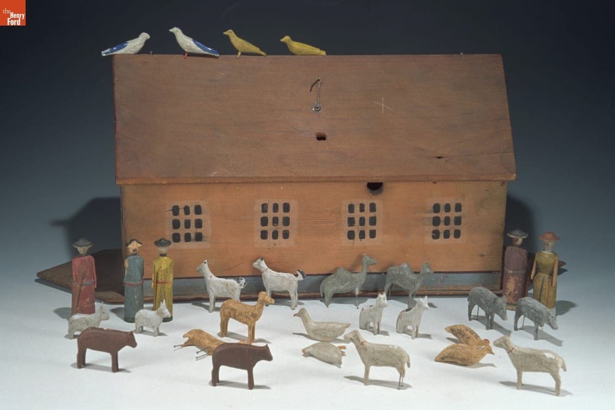 Noah's Ark Toy, 1870-1910