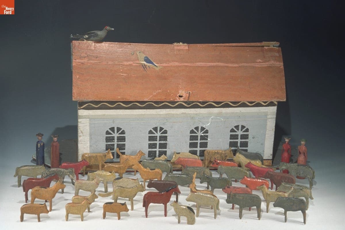 Noah's Ark Toy, 1870-1910