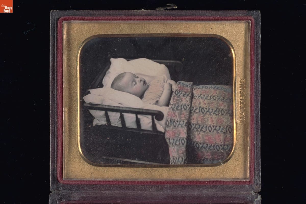 Portrait of a Deceased Infant, circa 1845