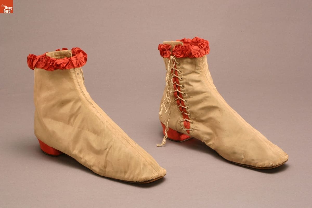 Women's Boots, circa 1860