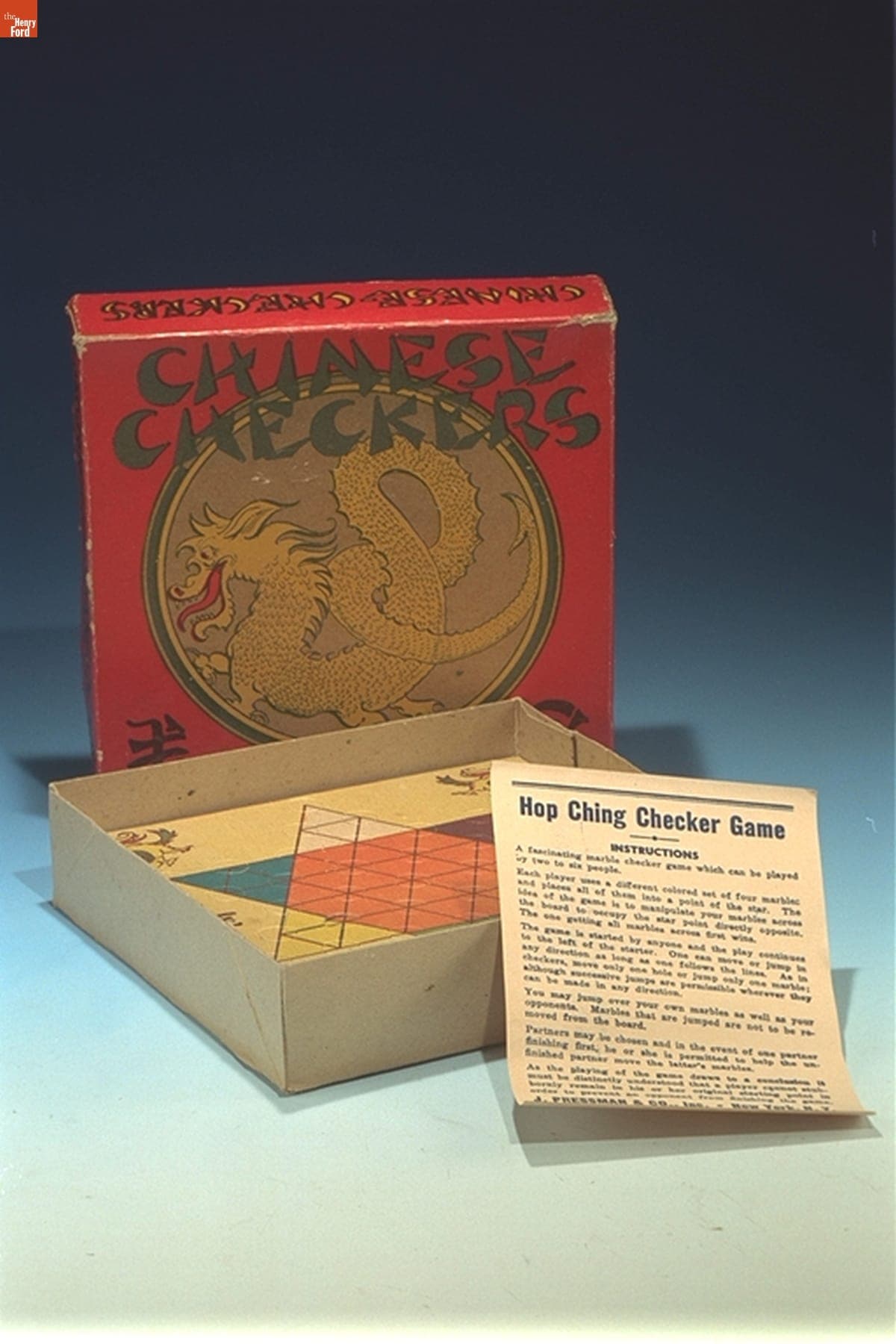 Chinese Checkers, Used by James Greenhoe, 1937-1946
