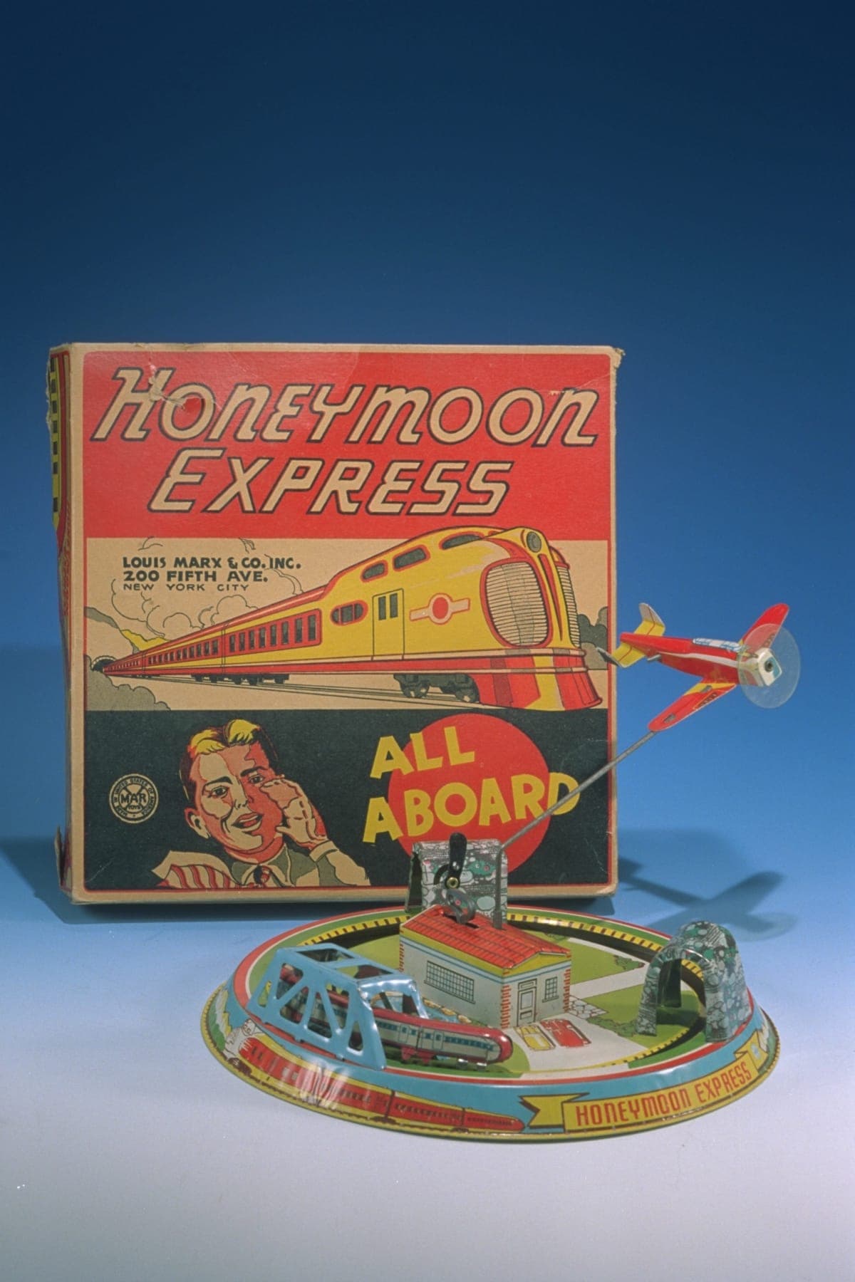 Toy "Honeymoon Express" Train Set, 1925-1935