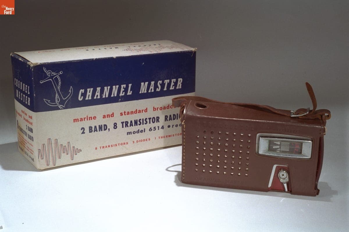 Channel Master Transistor Radio, Model 6514, circa 1960