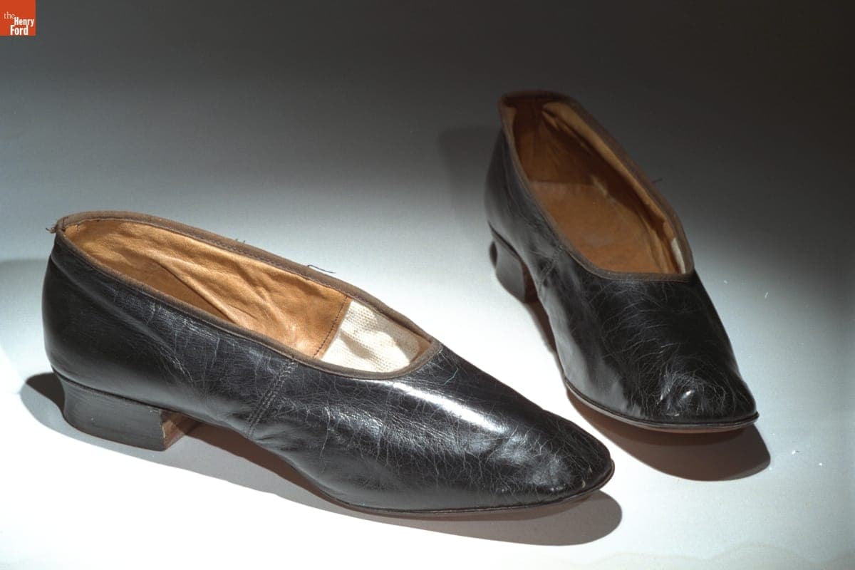 Women's Slippers, circa 1870