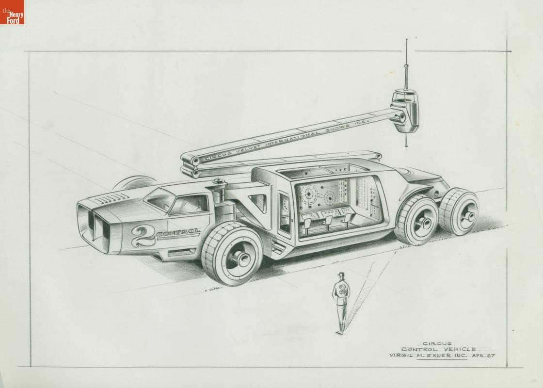 Circus Performance Control Vehicle, 1967