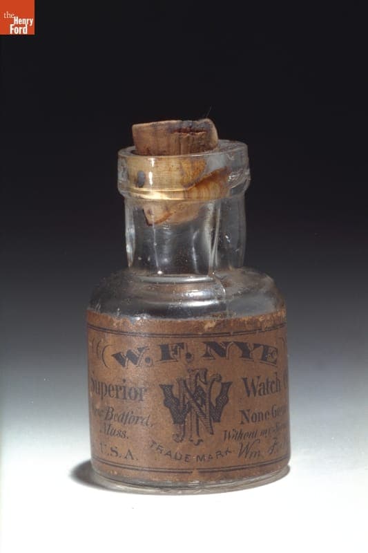 W.F. Nye's "Superior Watch Oil," Used by Henry Ford, circa 1920