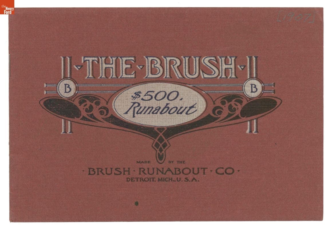 Sales Catalog for the 1907 Brush Runabout