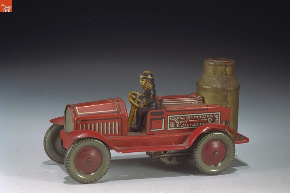 Toy Fire Engine, 1945-1960