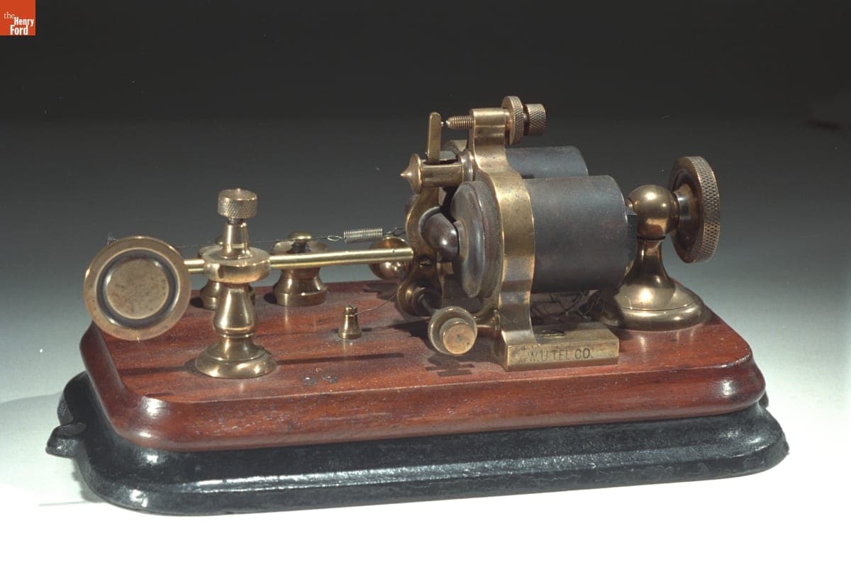 Telegraph Relay, circa 1865