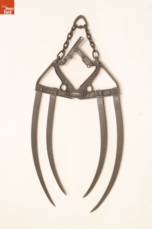 Grapple-Type Horse Hay Fork, circa 1875