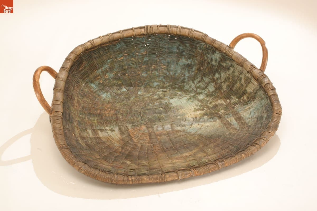 Winnowing Basket, circa 1850