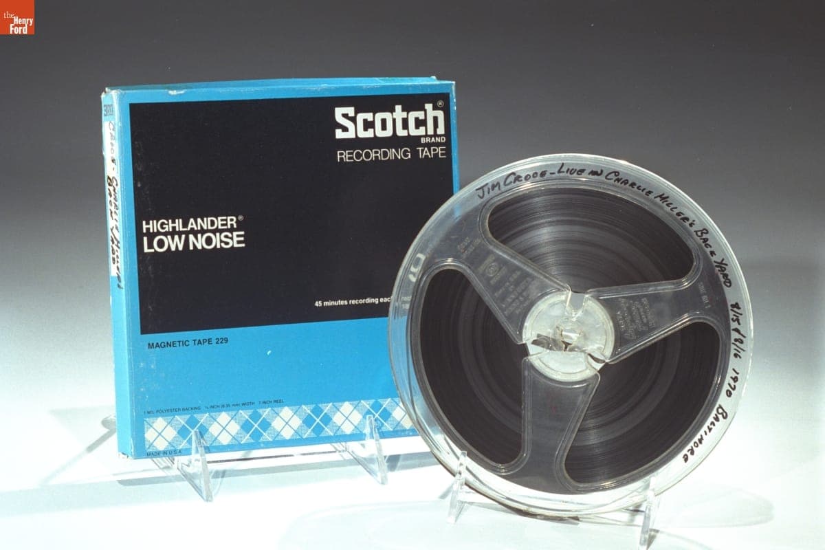 Tape Recording Featuring Live Performance of Jim Croce, 1976-1977