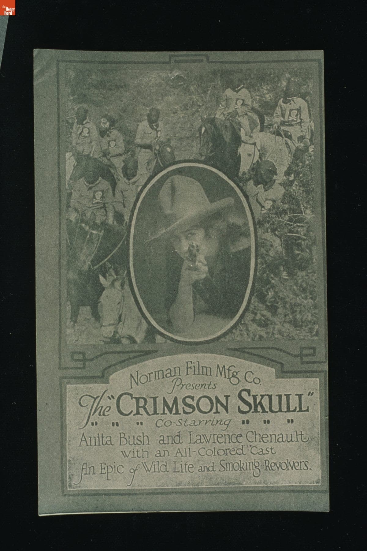 "The Crimson Skull," "at Lincoln Theatre Today, Don't Miss It," 1922