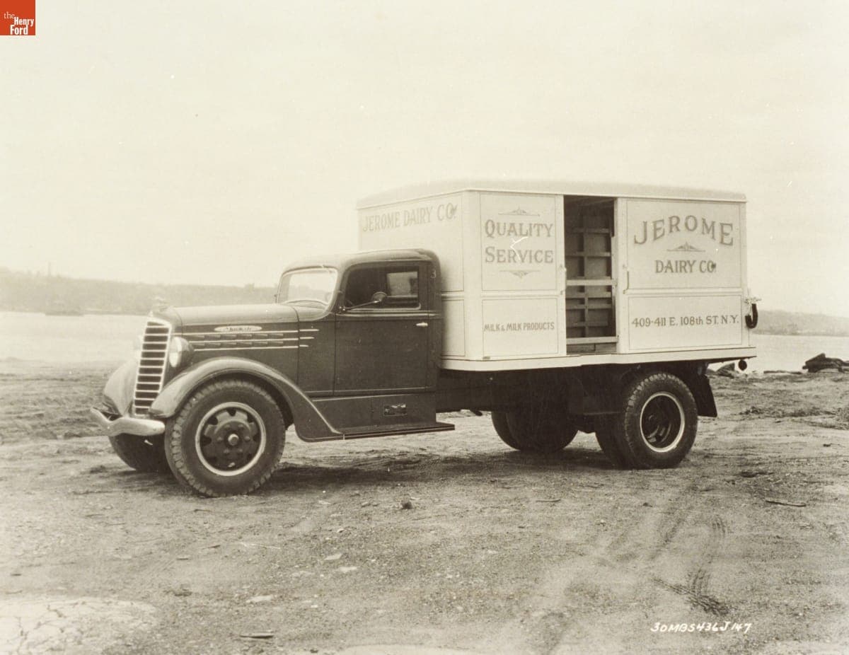 1936 Mack Junior Model 30MB Truck, "Jerome Dairy Co.," April 1936