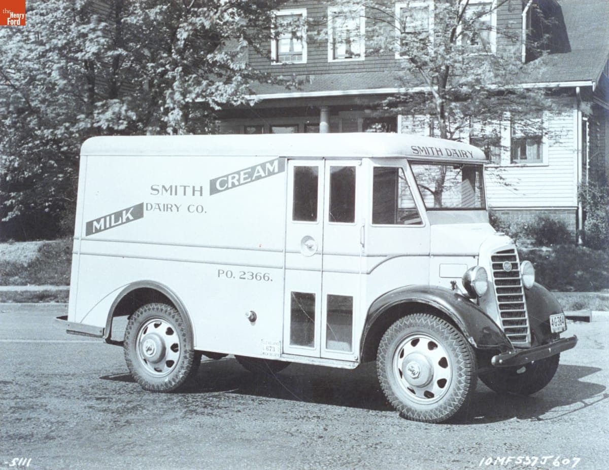 1937 Mack Junior Model 10MF Delivery Truck, "Smith Dairy Co.," May 1937