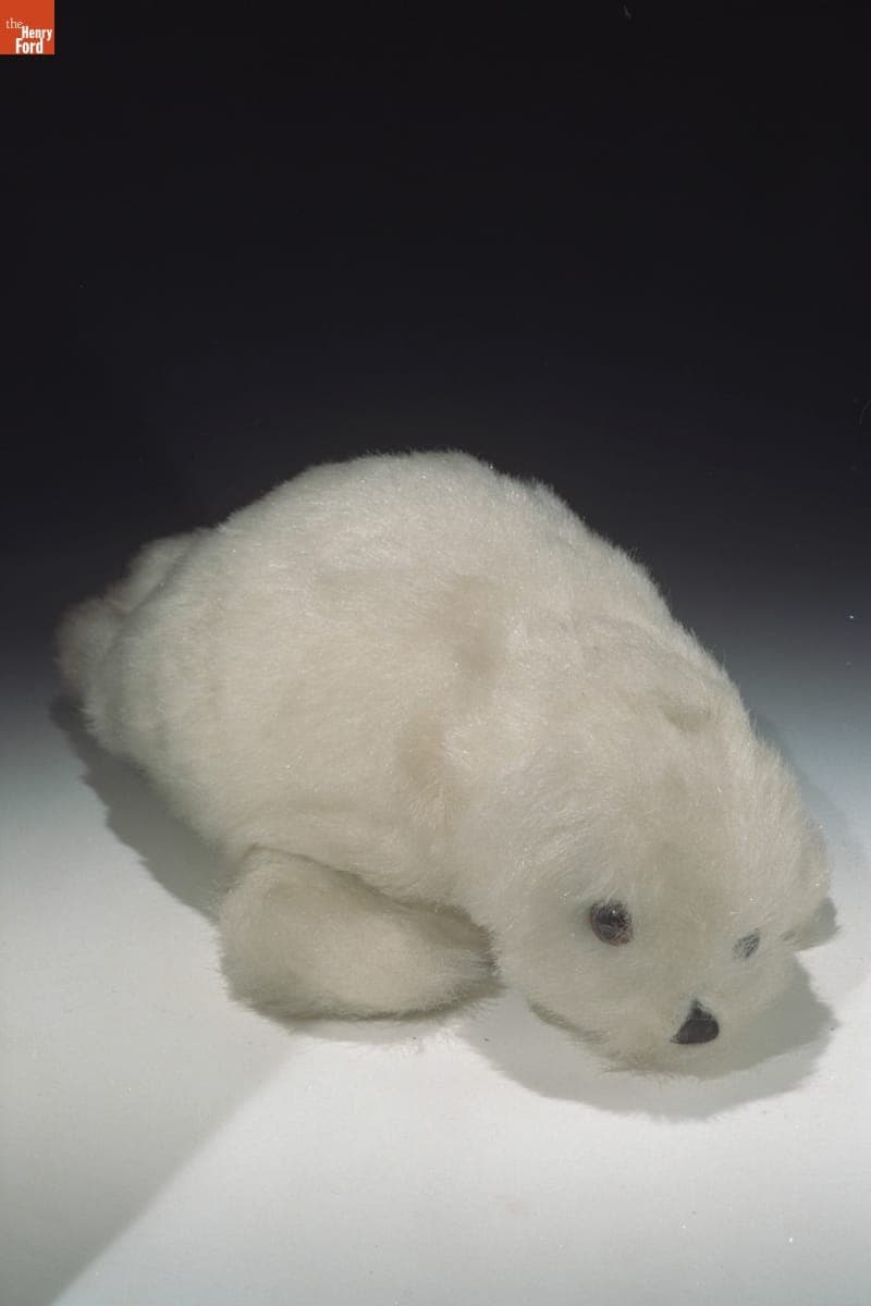 Harp Seal Hand Puppet, circa 1980