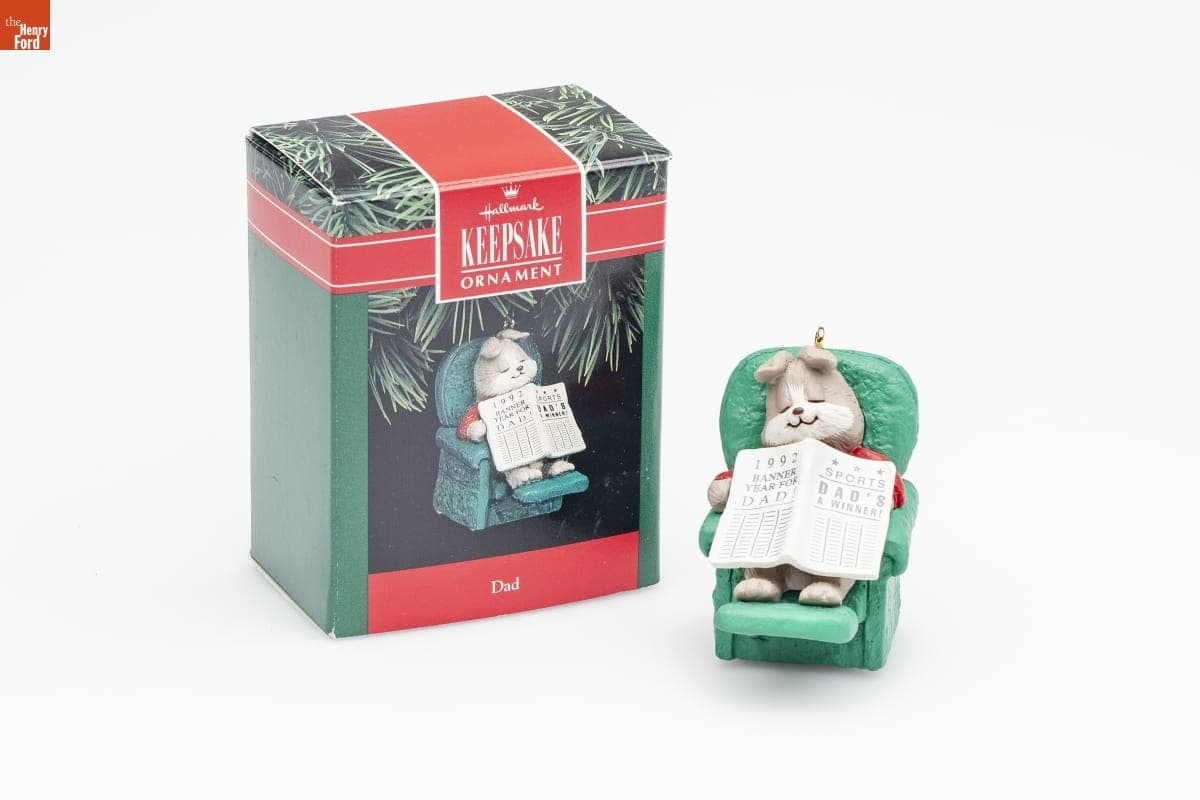 Hallmark "Dad" Christmas Ornament, 1992