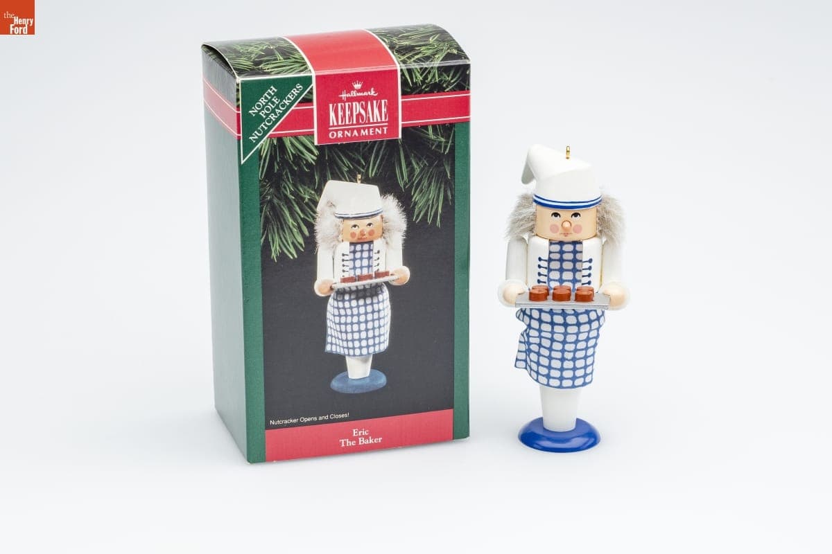 Hallmark "North Pole Nutcrackers Collection: Eric The Baker" Christmas Ornament, 1992
