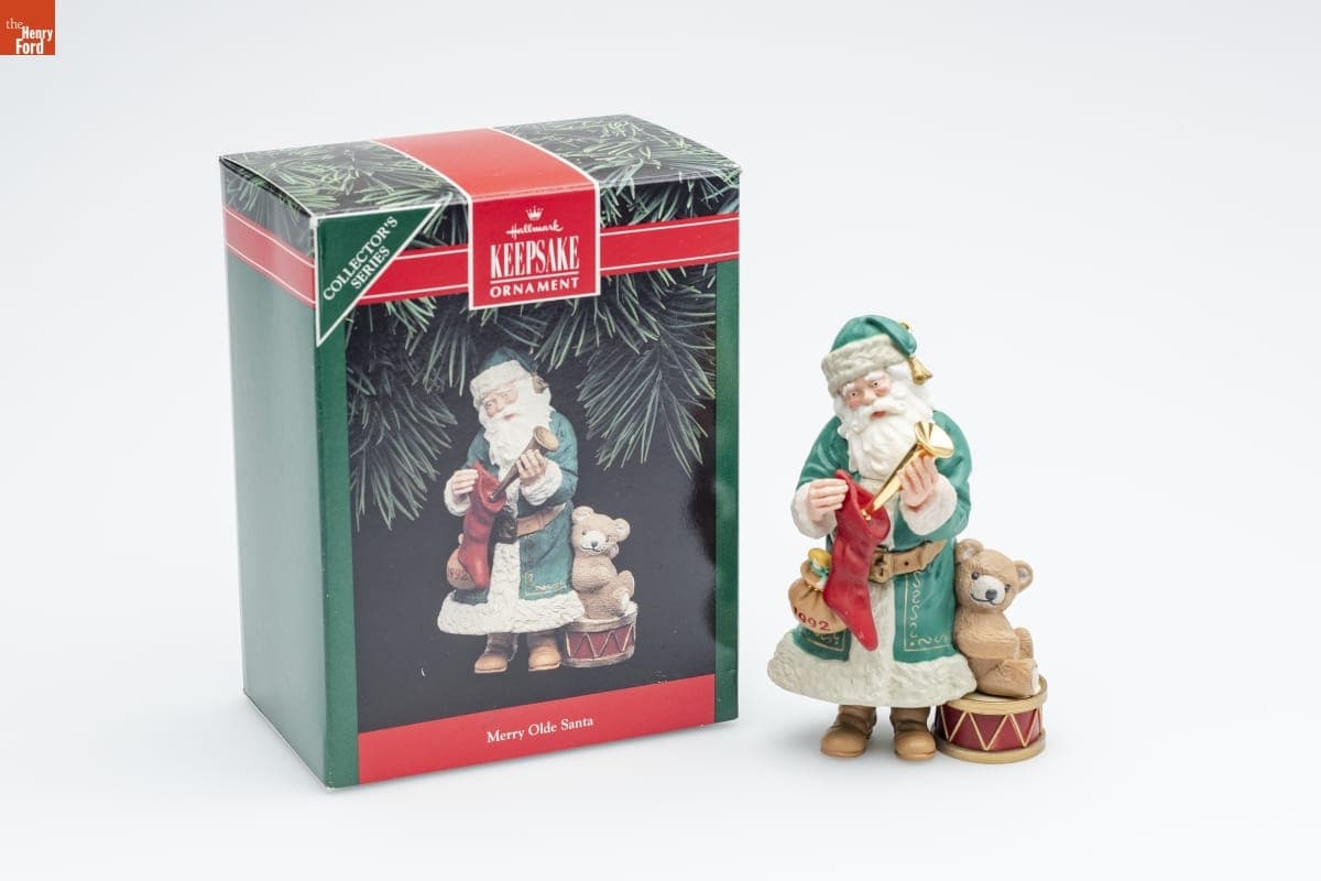 Hallmark "Merry Olde Santa Series" Christmas Ornament, 1992